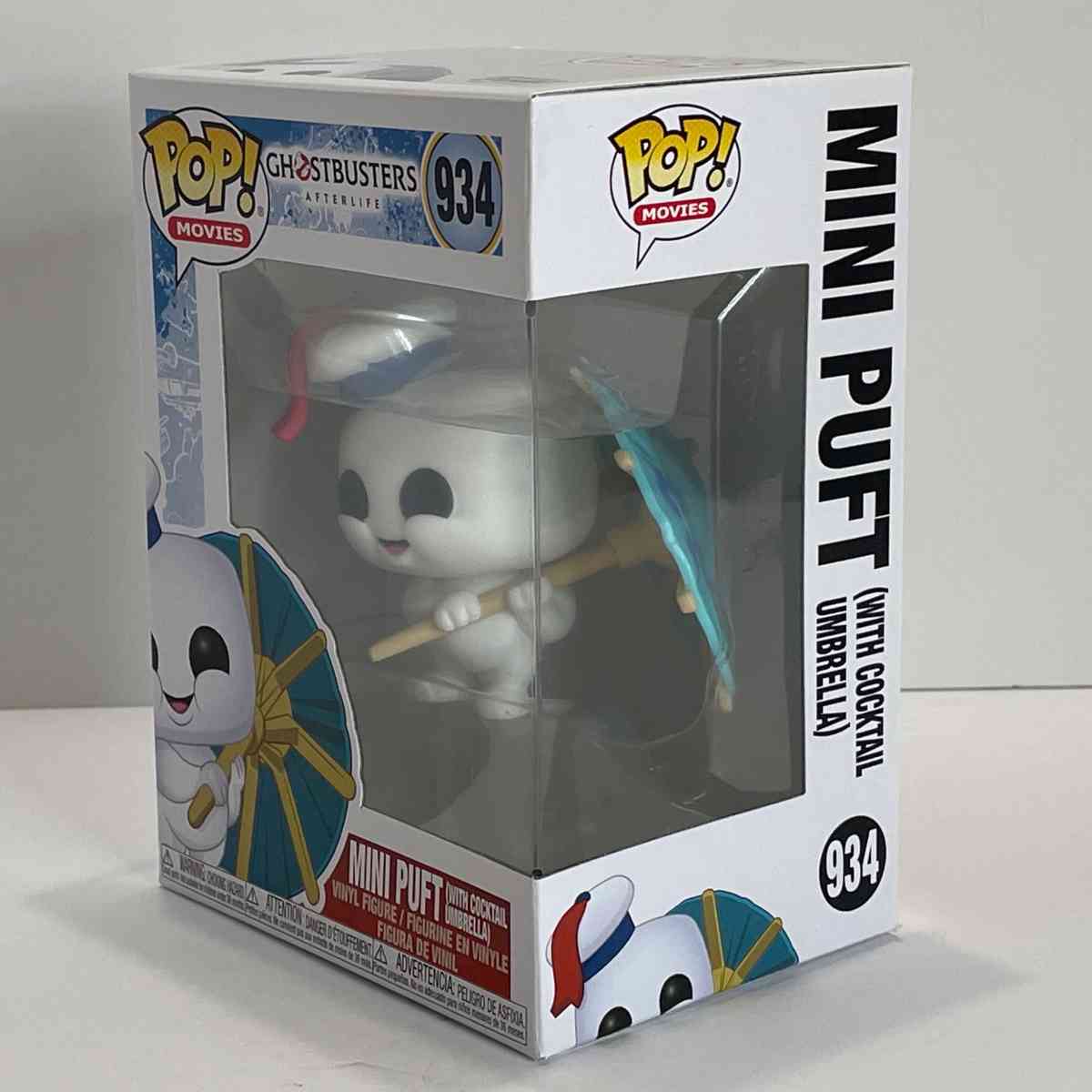 934 Mini Puft w Umbrella Funko Pop Ghostbusters MIB - Fontana, California - FleaMarketBay