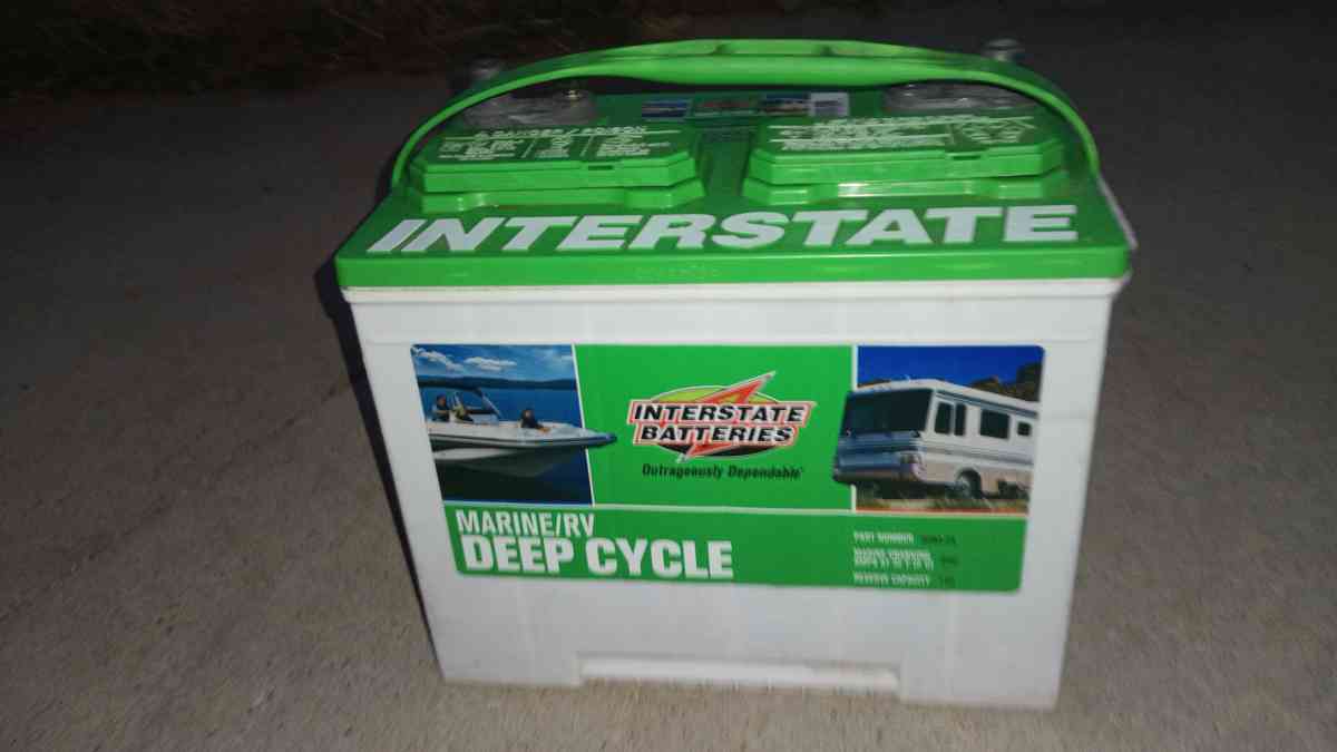 Brandnew Interstate Deepcycle Marine battery - Springtown, Texas - FleaMarketBay