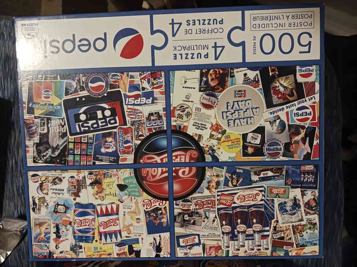 Pepsi 500 piece puzzle - Fort Worth, Texas - FleaMarketBay