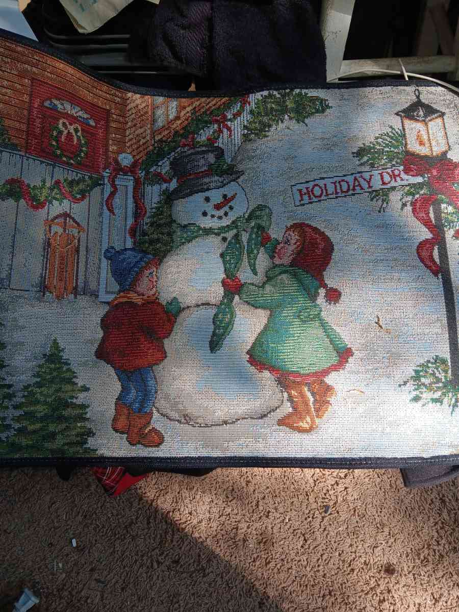 Christmas Area Rug - Woodruff, South Carolina