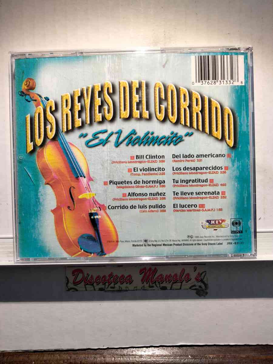 LOS REYES DEL CORRIDO EL VIOLINCITO CD USADO EN EXC COND - Chicago, Illinois - FleaMarketBay