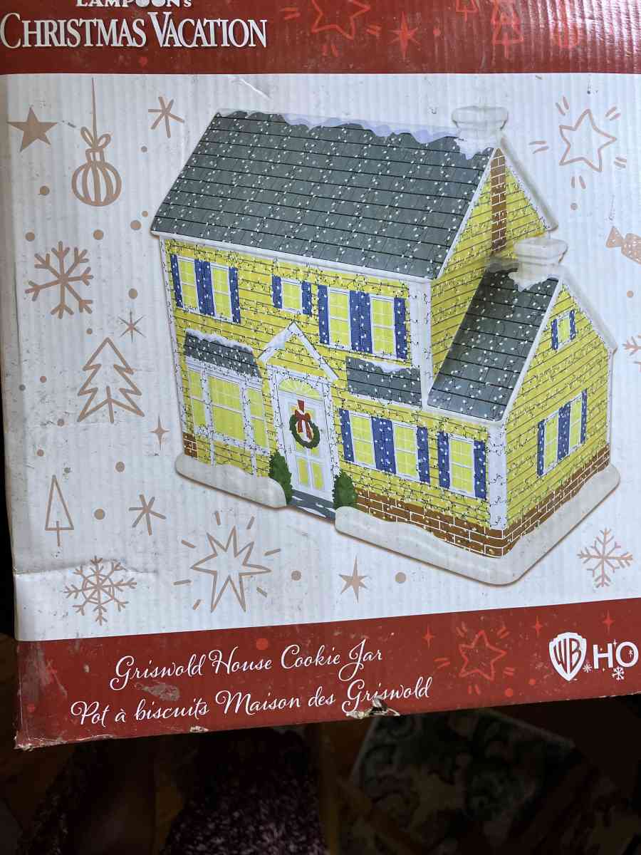 Griswalds Christmas House Cookie Jar - Mooresville, Indiana