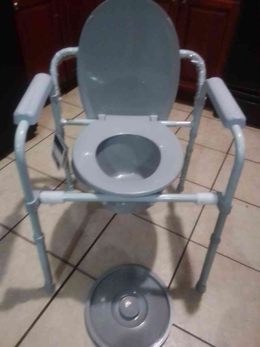 Drive portable folding Steel Commode New - Alameda, California - FleaMarketBay