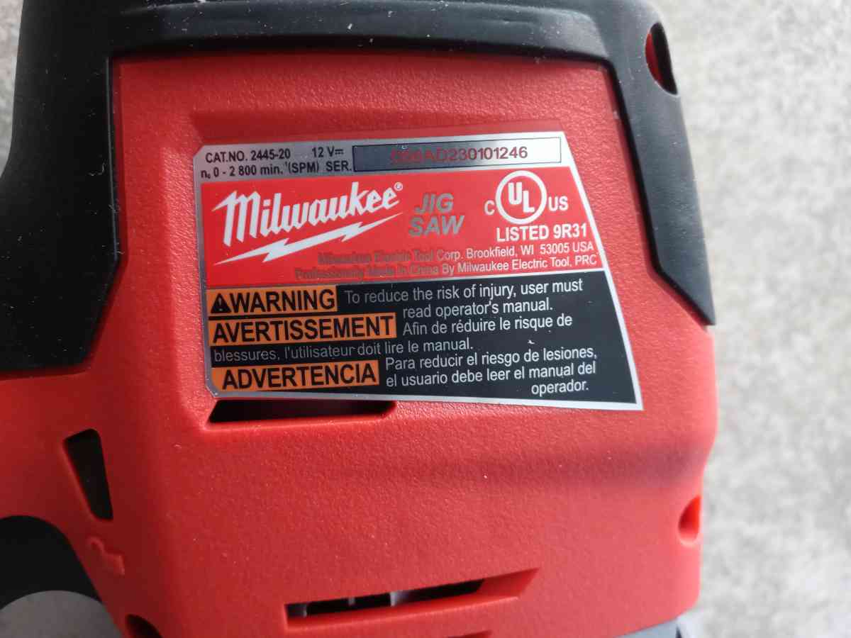 MILWAUKEE JIG SAW - Dallas, Texas - FleaMarketBay