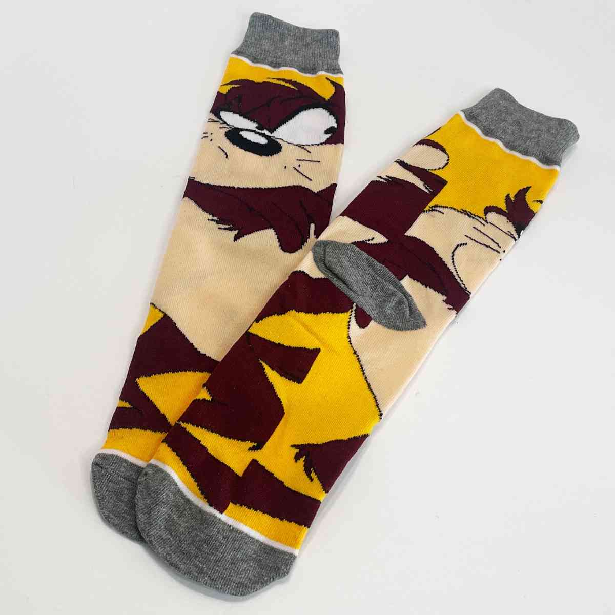 Taz Looney Toons Character Socks Sz 6 10 NEW - Fontana, California