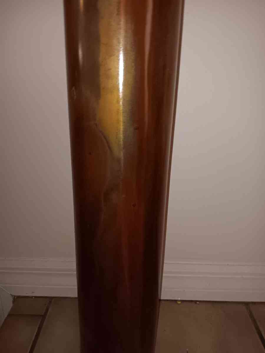 copper 2 ft tall vase decor with another 20 in of pushy will - Jensen Beach, Florida - FleaMarketBay