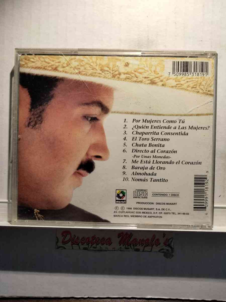 PEPE AGUILAR POR MUJERES COMO TU CD USADO EN EXC COND - Chicago, Illinois - FleaMarketBay