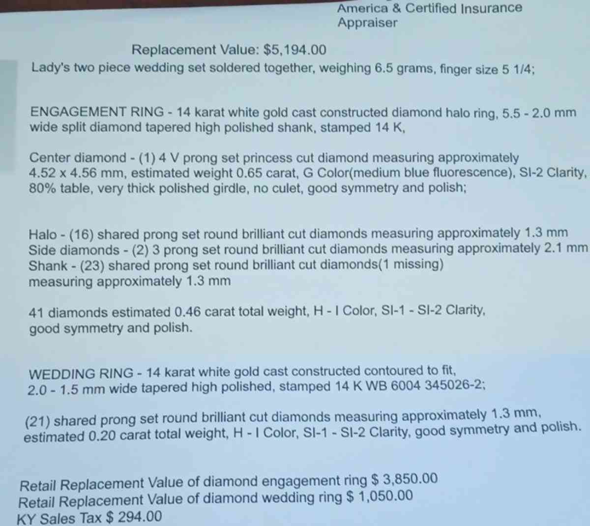wedding ring - Louisville, Kentucky - FleaMarketBay