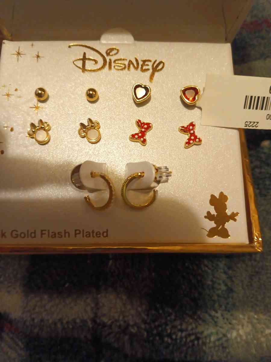 sterling silver Disney earrings - Pocatello, Idaho - FleaMarketBay