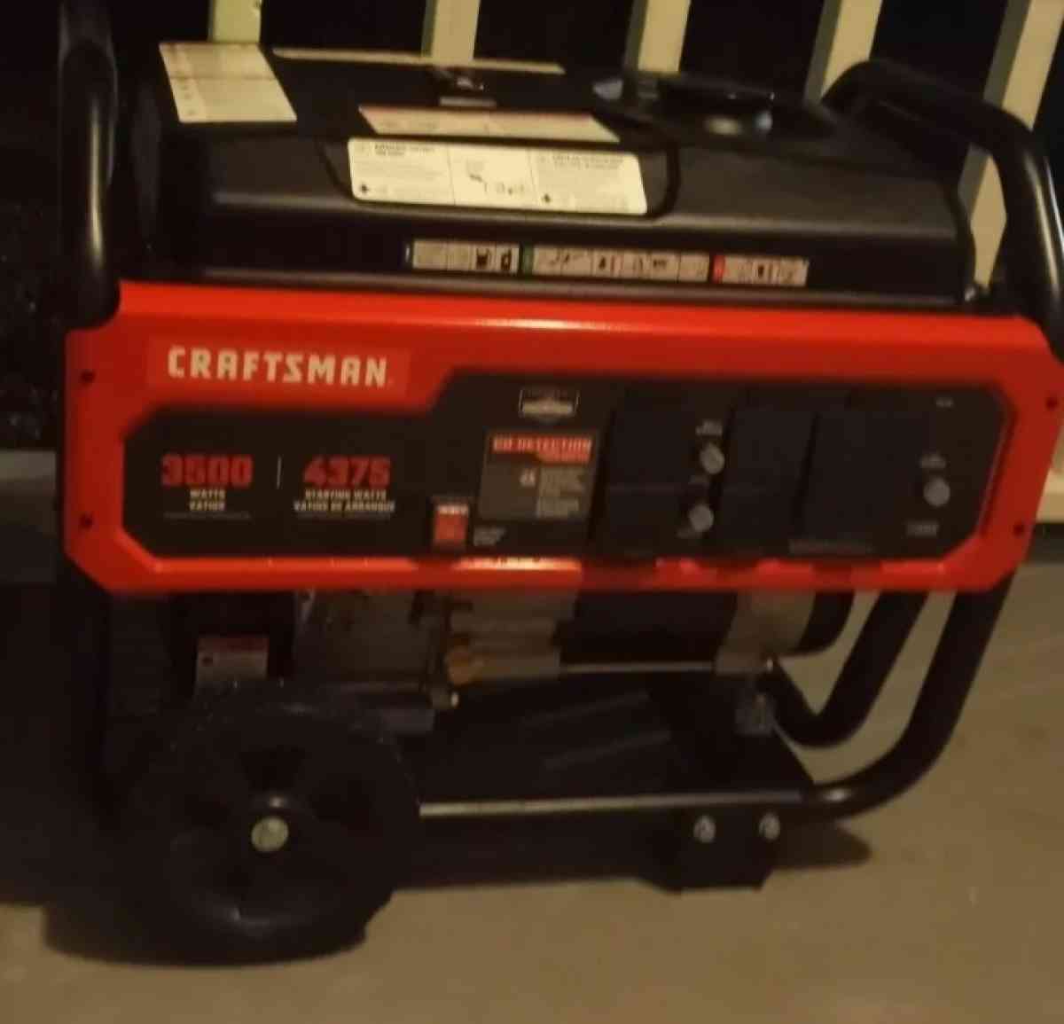 New 3500 Craftsman Portable generator - Rutherfordton, North Carolina