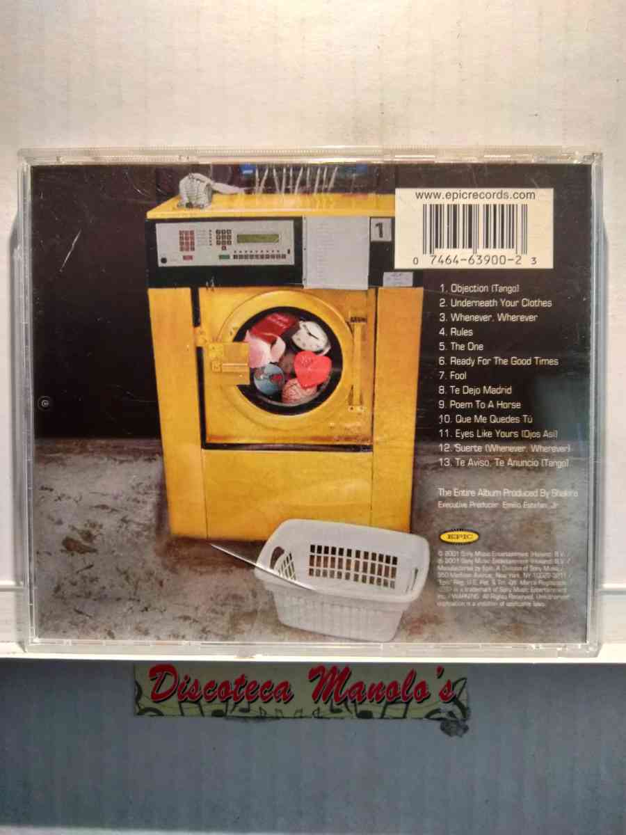 SHAKIRA OK LAUNDRY SERVICE CD USADO EN EXC COND - Chicago, Illinois - FleaMarketBay
