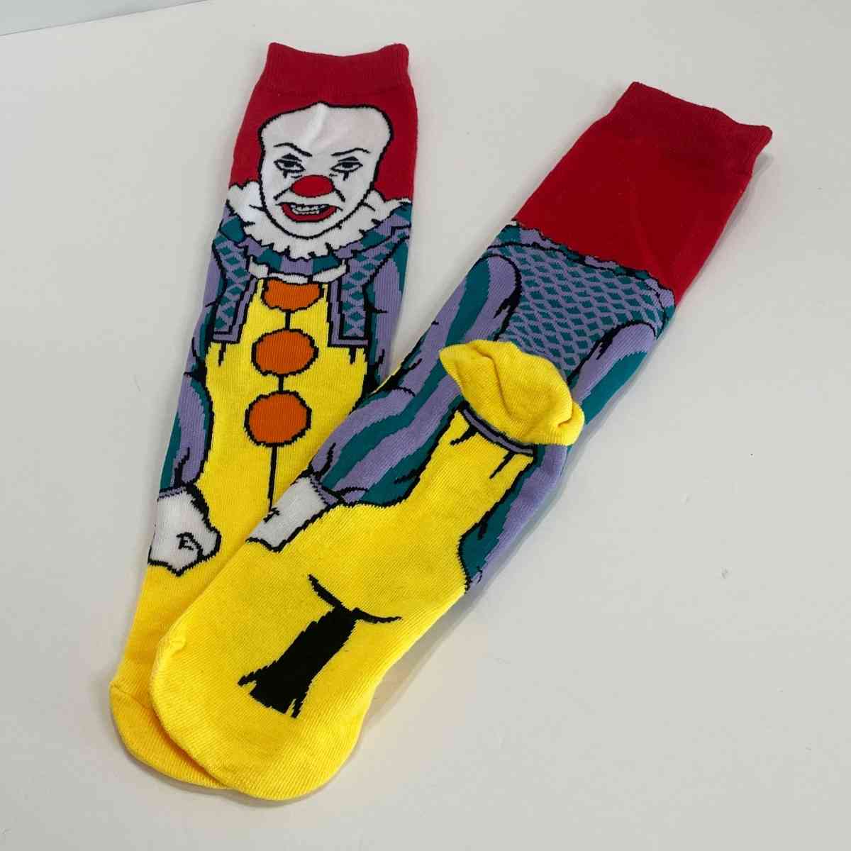 IT Pennywise Horror Character Socks Adult Size NEW - Fontana, California