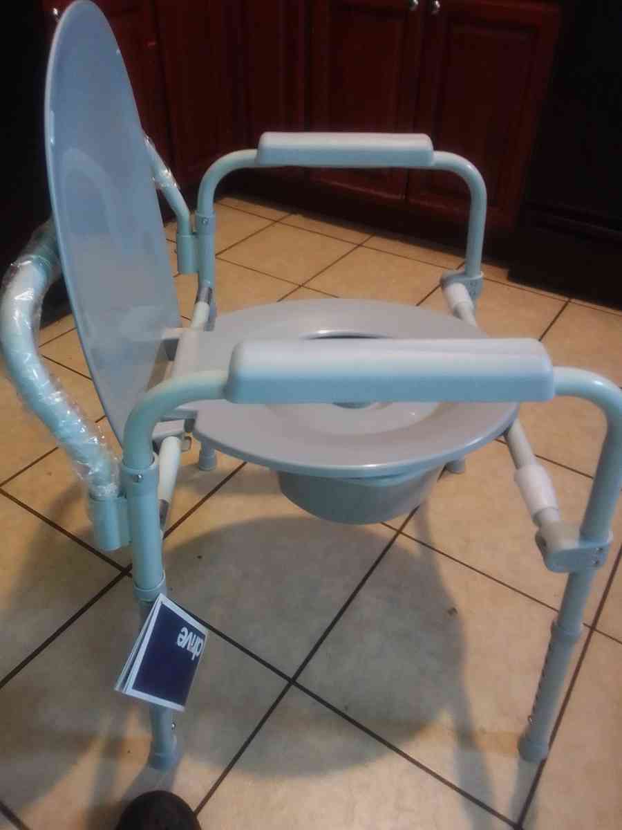 Drive portable folding Steel Commode New - Alameda, California - FleaMarketBay