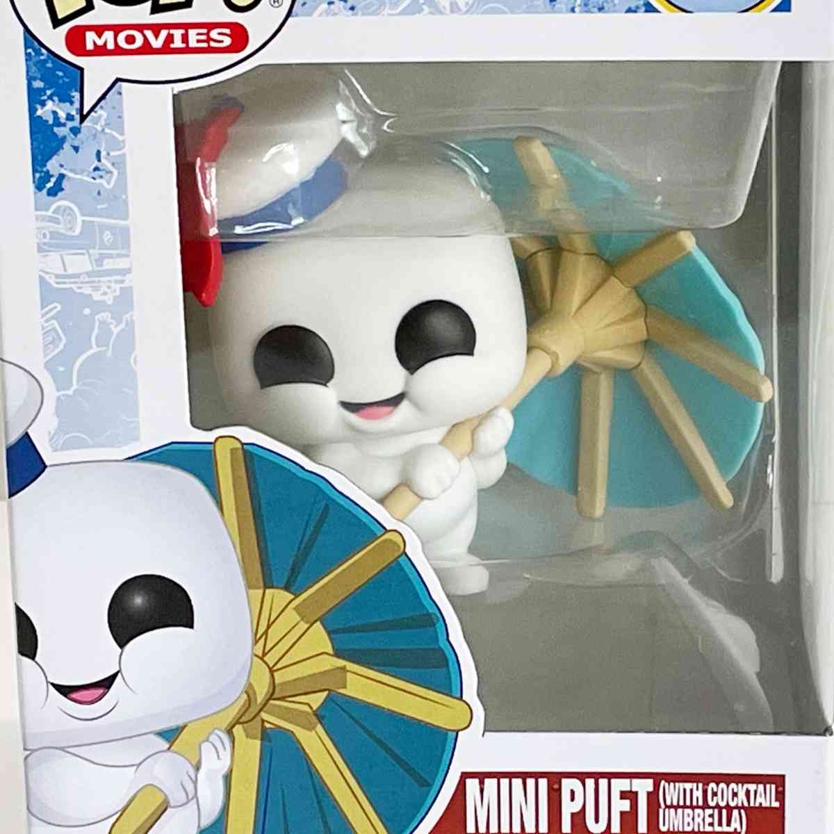 934 Mini Puft w Umbrella Funko Pop Ghostbusters MIB - Fontana, California - FleaMarketBay