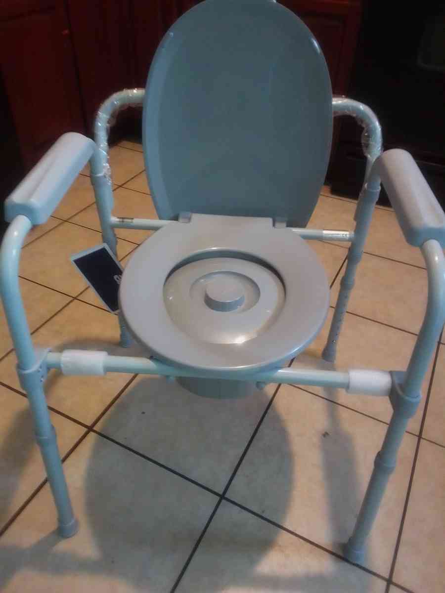 Drive portable folding Steel Commode New - Alameda, California - FleaMarketBay
