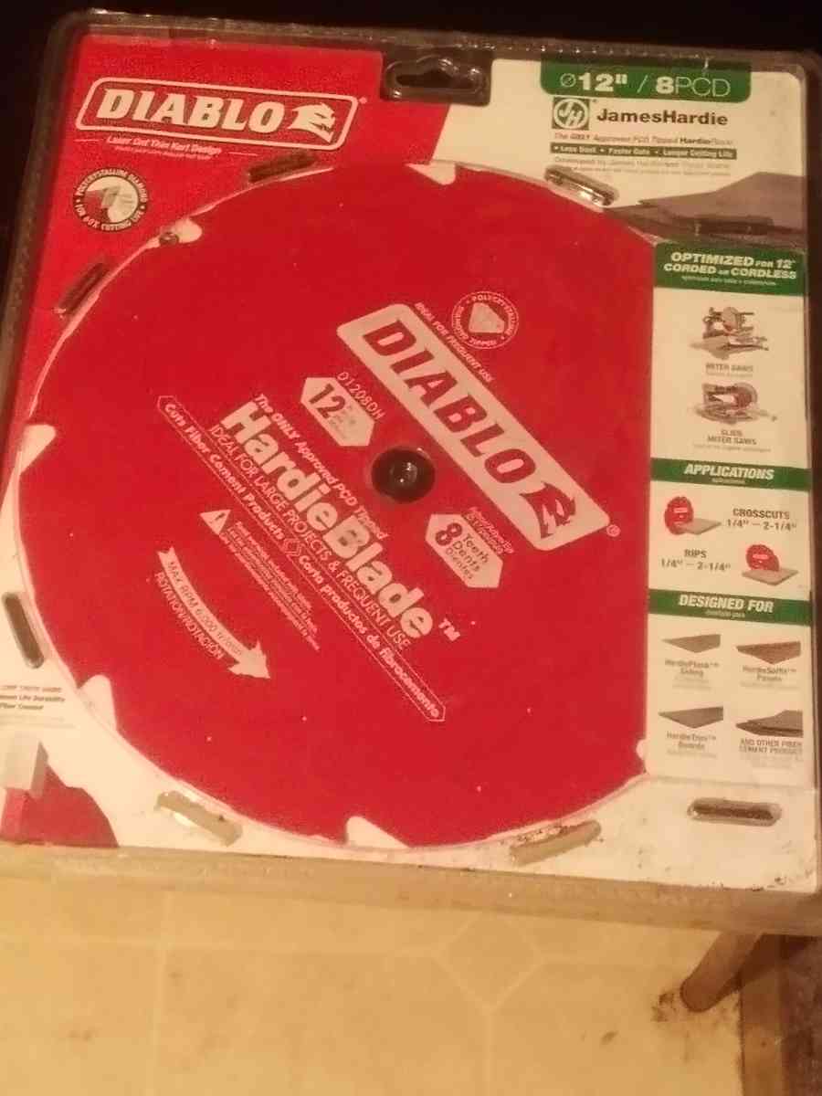 12 in diablo Hardie blades - Bayport, Minnesota