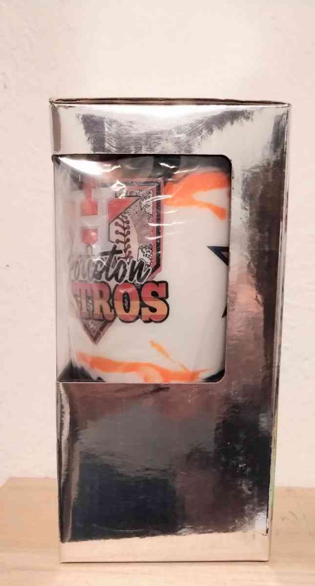 Houston Astros Stainless Steel Tumbler - Portland, Texas - FleaMarketBay