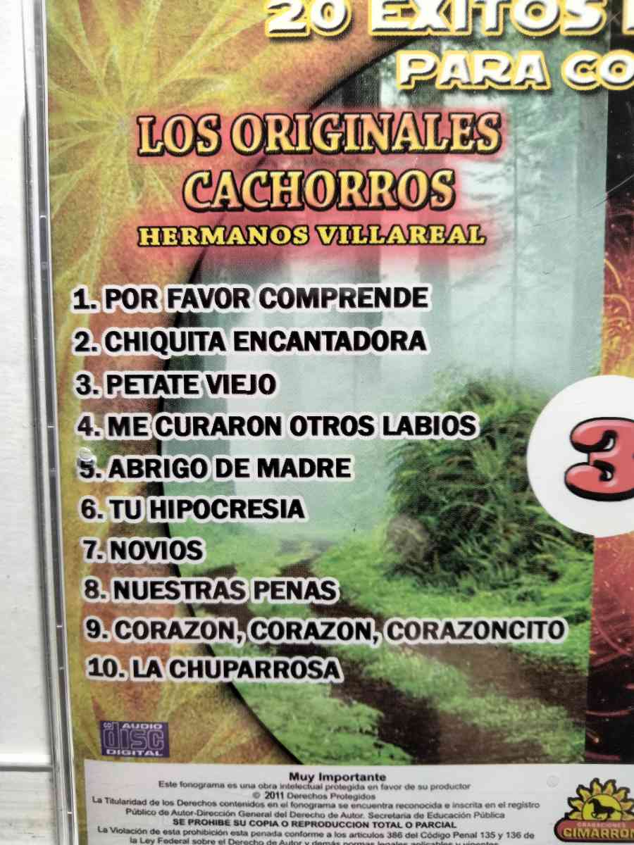 LOS CACHORROS DE HNOS VILLAREAL Y RANCHERITOS DEL TOPO CHICO - Chicago, Illinois - FleaMarketBay