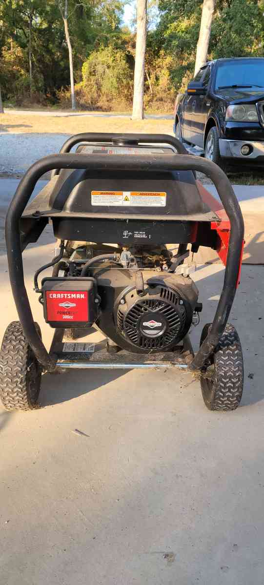 30 watt 5000 generator craftsman - Marquez, Texas - FleaMarketBay