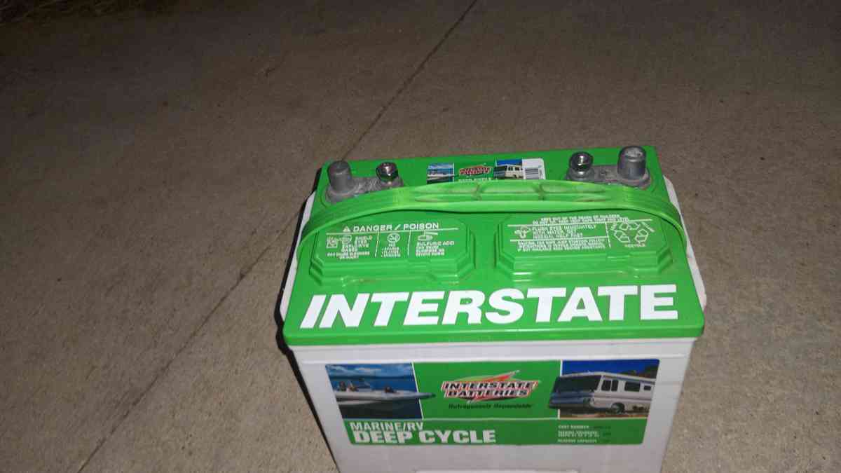 Brandnew Interstate Deepcycle Marine battery - Springtown, Texas - FleaMarketBay