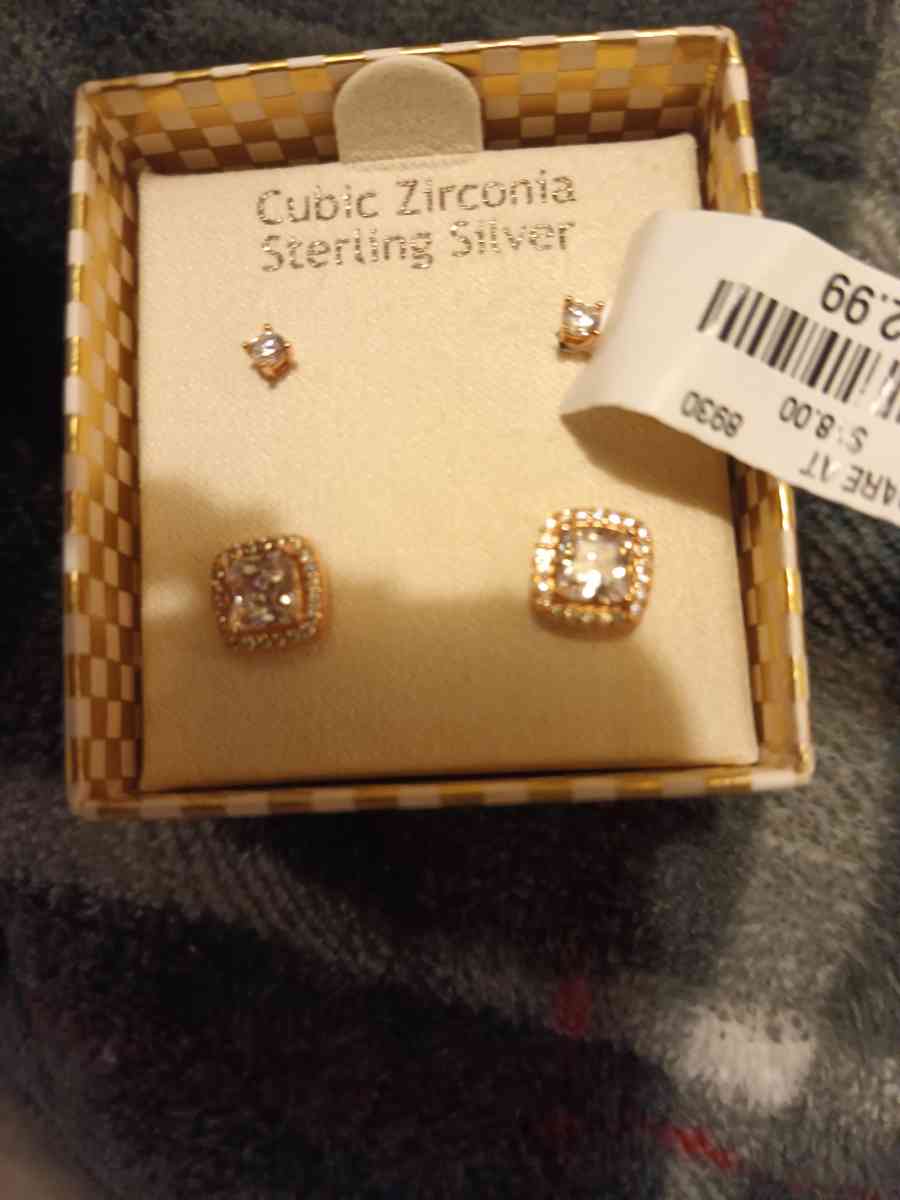 sterling silver earrings - Pocatello, Idaho - FleaMarketBay