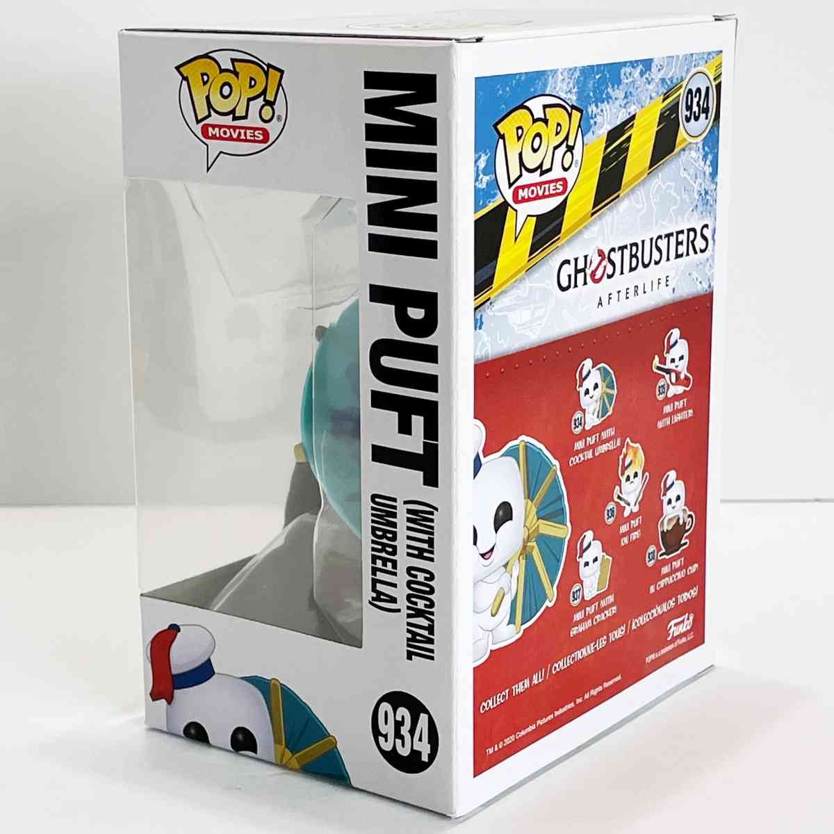 934 Mini Puft w Umbrella Funko Pop Ghostbusters MIB - Fontana, California - FleaMarketBay