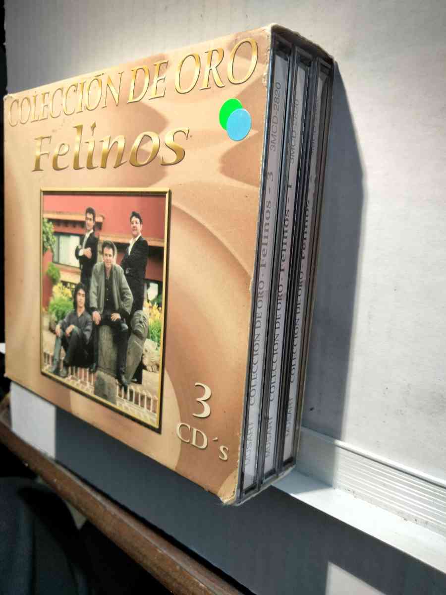 LOS FELINOS COLECCION DE 3 CDS USADOS EN EXC COND OPEN BOX - Chicago, Illinois - FleaMarketBay