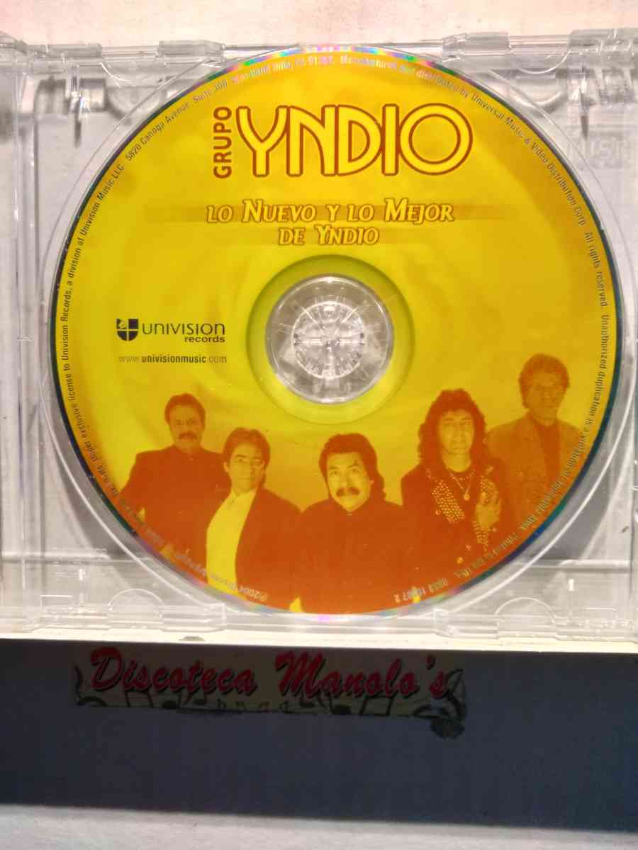 GRUPO YNDIO LO NUEVO Y LO MEJOR CD USADO EN EXC COND - Chicago, Illinois