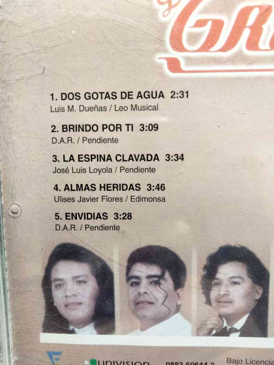 LOS GREYS RANCHERAS DE PEGUE CD USADO EN EXC COND - Chicago, Illinois - FleaMarketBay