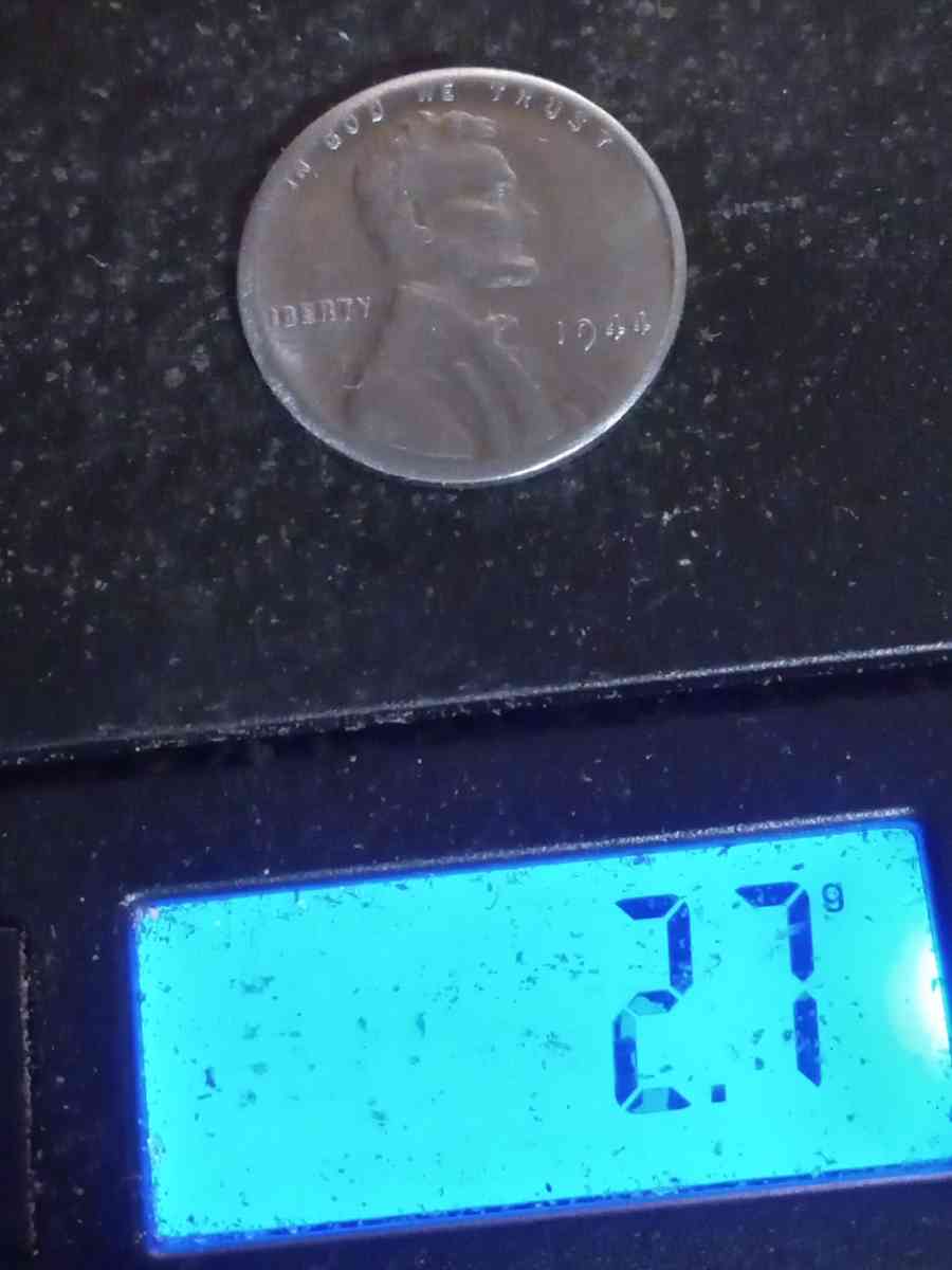 1944 steel cent - Avon, Indiana - FleaMarketBay