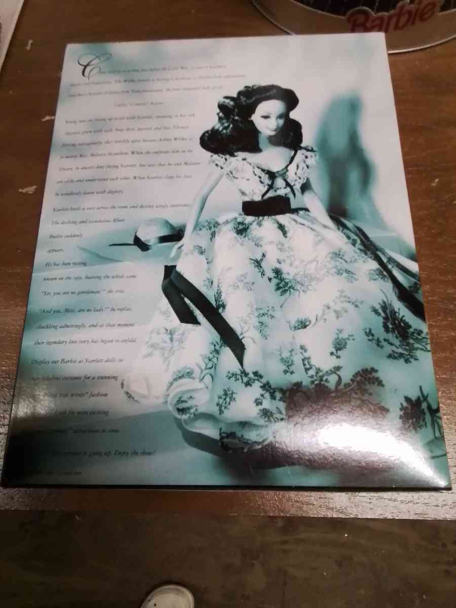 Scarlet OHara Barbie Doll - Walterboro, South Carolina - FleaMarketBay