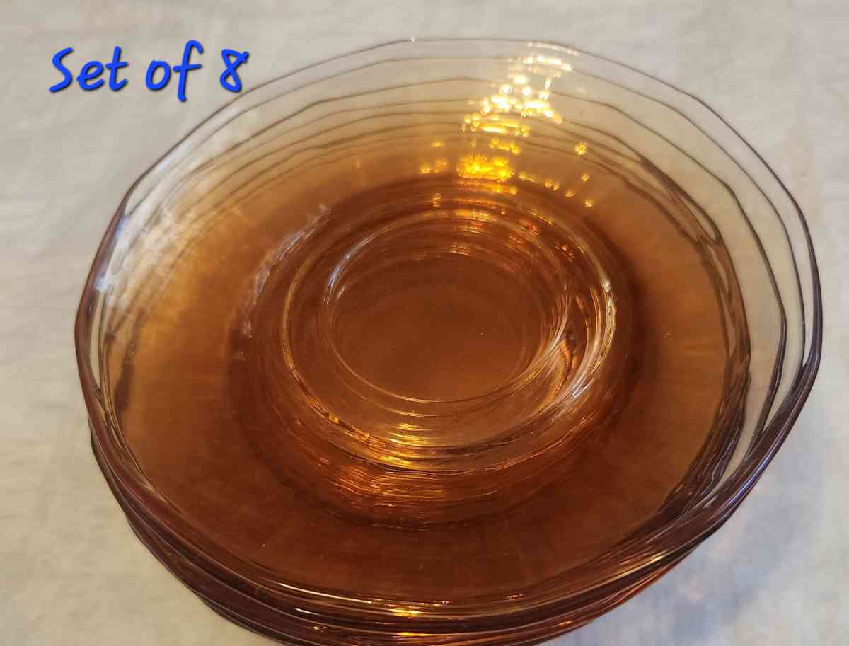 1930s Fostoria Glass Amber - Rosamond, California - FleaMarketBay