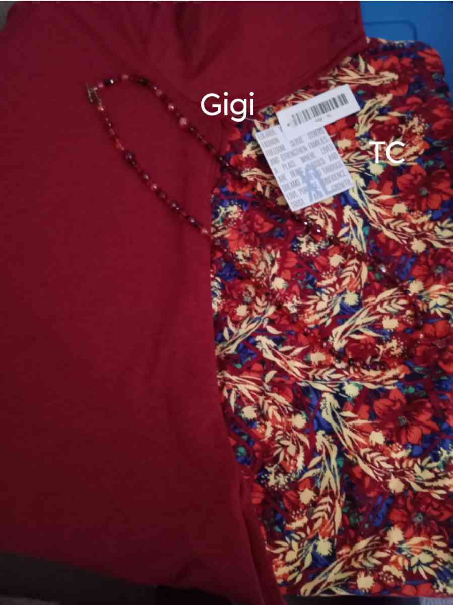 NWT LuLaRoe XL tops and TC leggings 28 each - Hemet, California - FleaMarketBay