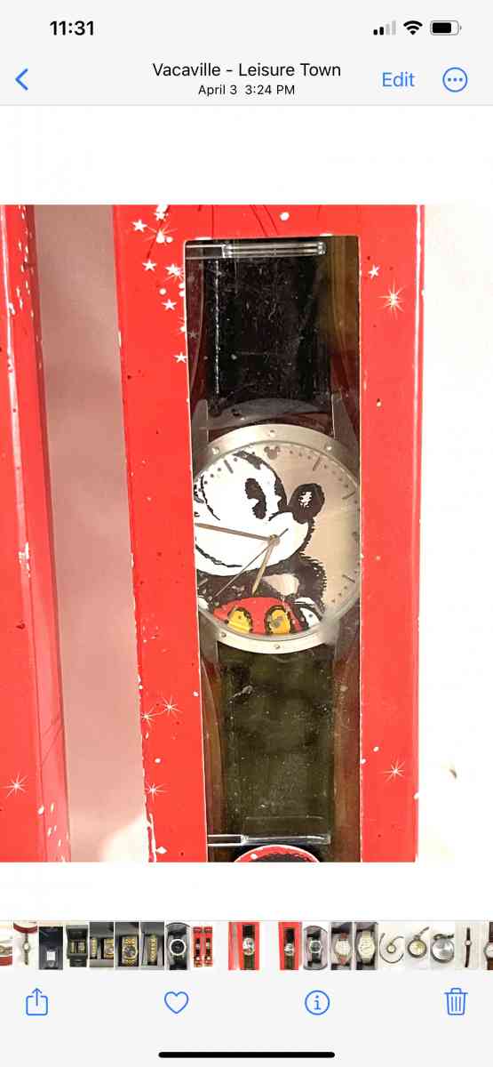 New His and Hers Mickey Mouse watches - Vacaville, California - FleaMarketBay