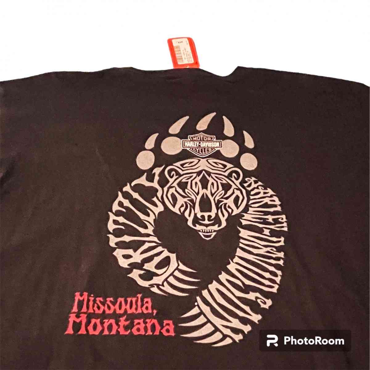 2014 Grizzly Harley Davidson Missoula MT Dealer Tee XL NWT - Fontana, California - FleaMarketBay