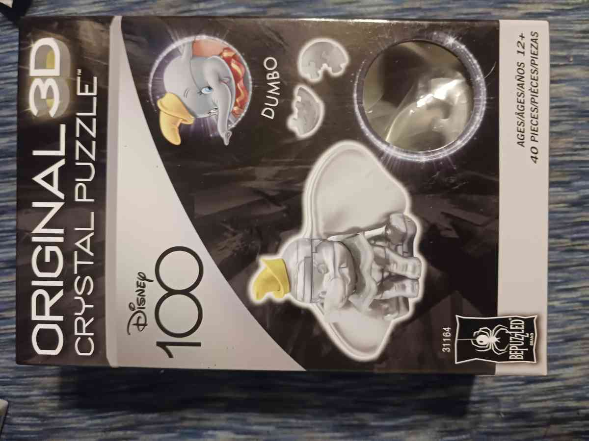 3d puzzles Little Mermaid Dumbo Micky and Mini Mouse - Fort Worth, Texas - FleaMarketBay