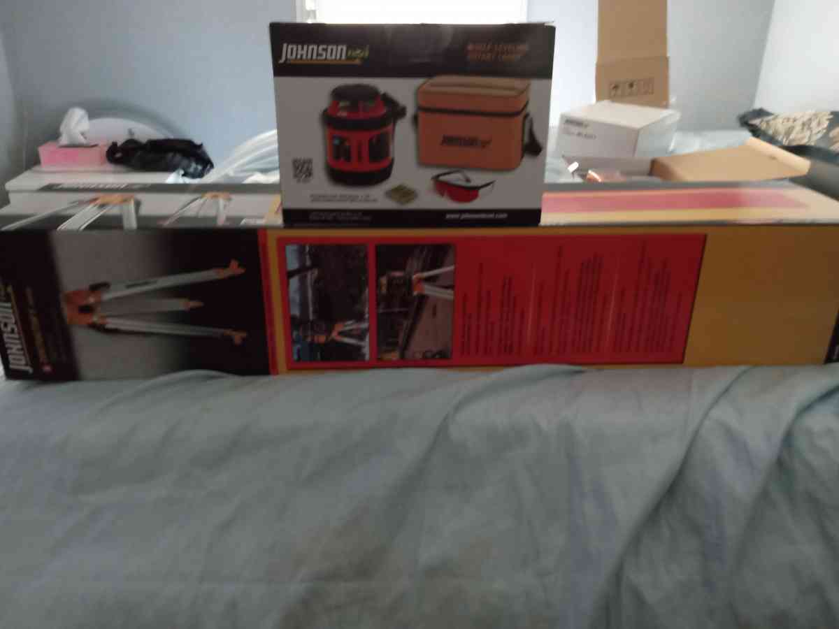 Johnson rotary laser level - Stockton, California - FleaMarketBay