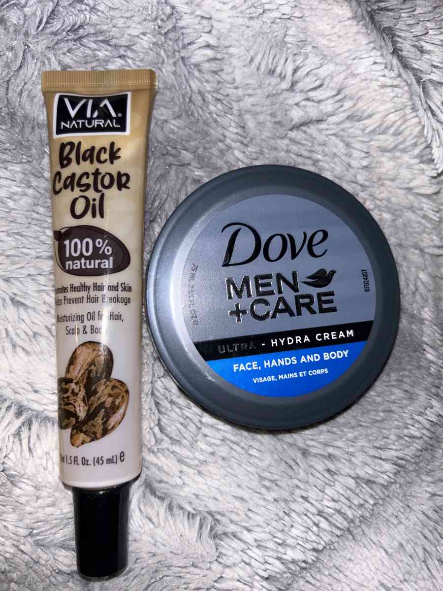 mens lotion oil set of two