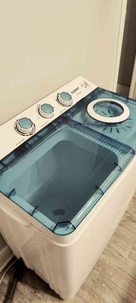 KUPPET Compact Twin Tub Portable Mini Washing Machine 26lbs