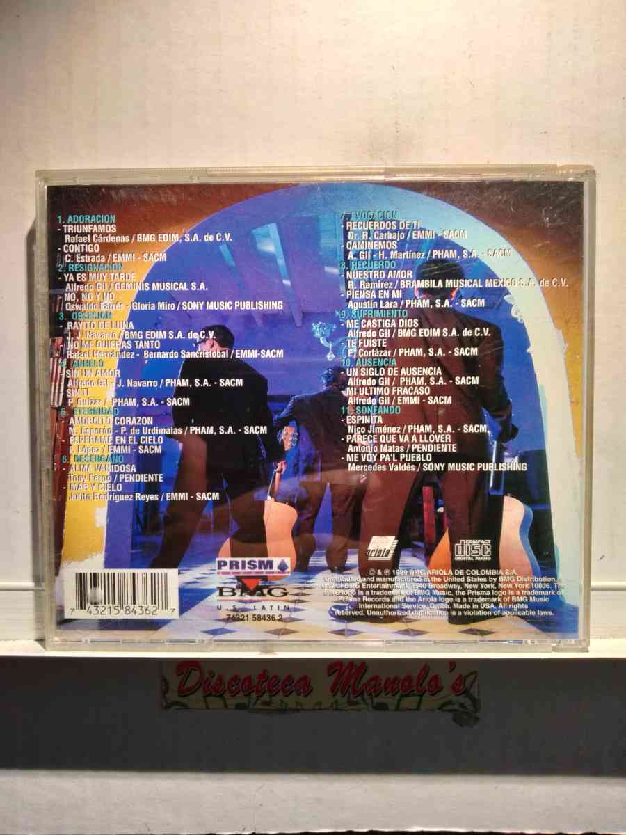 LOS TRI O NUESTRO AMOR CD USADO EN EXC COND CAJA ABIERTA - Chicago, Illinois - FleaMarketBay