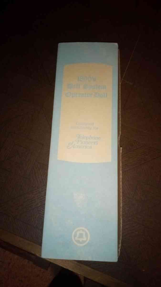 1890s bell system operator doll - Lake View, New York - FleaMarketBay