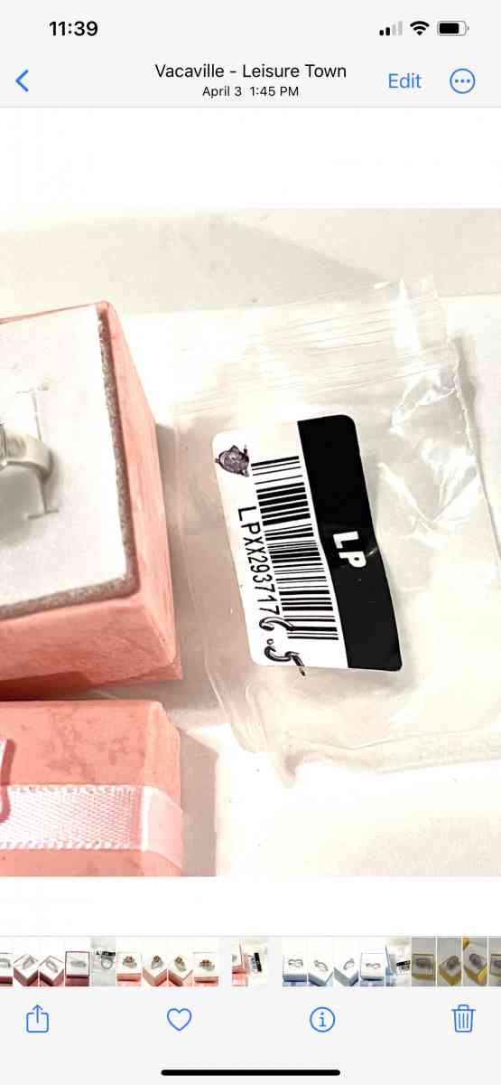 brand new yellow topaz silver ring size 6 and half - Vacaville, California - FleaMarketBay