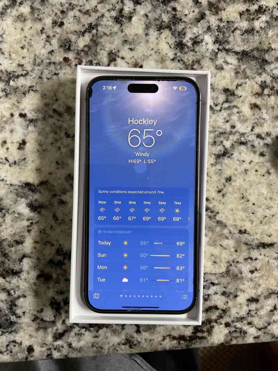 Apple iPhone 14 Pro Max  256GB  Deep Purple Unlocked - Buckeye, Arizona - FleaMarketBay