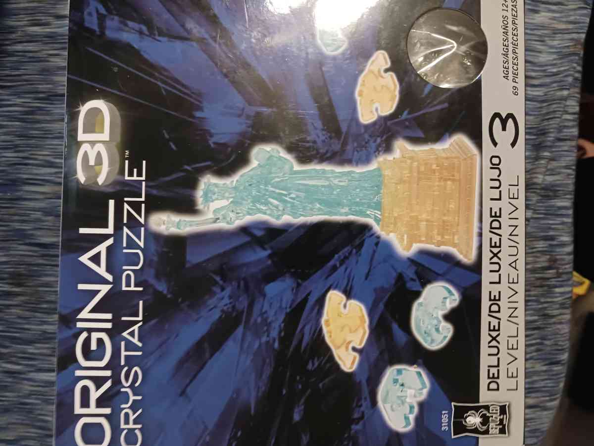 3D Puzzles UNICORN STATUE OF LIBERTY AND WINDMILL - Fort Worth, Texas - FleaMarketBay