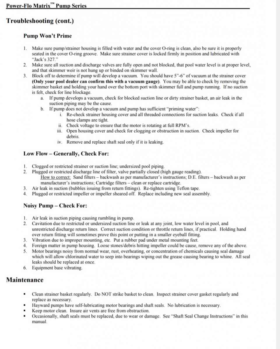 Hayward power flo matrix pump - Youngstown, Ohio - FleaMarketBay