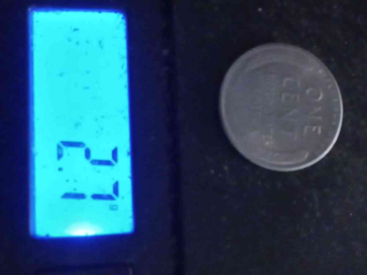 1944 steel cent - Avon, Indiana