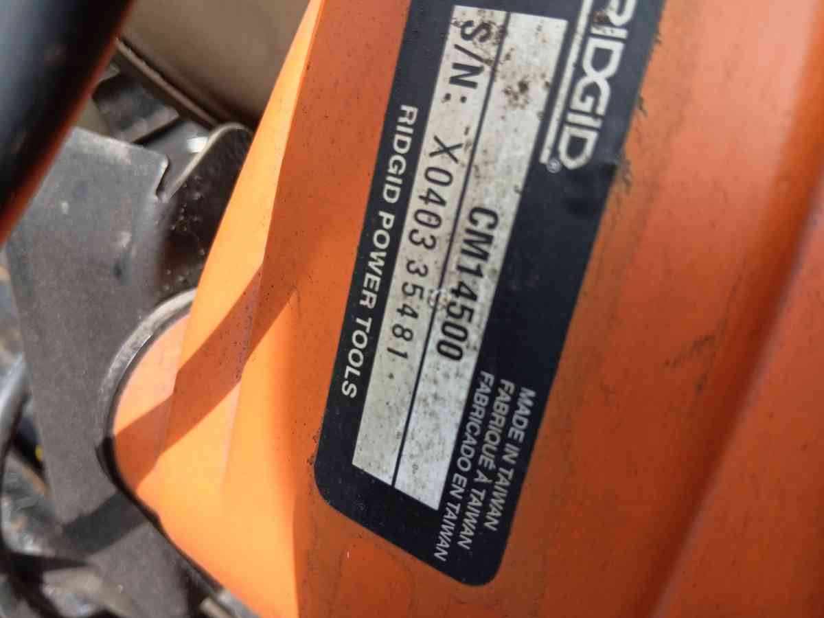 rigid chop saw - Baltimore, Maryland - FleaMarketBay