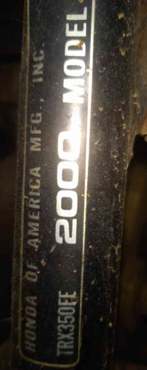 2000 Honda rancher 350 es 4x4 - Walnut, Mississippi - FleaMarketBay