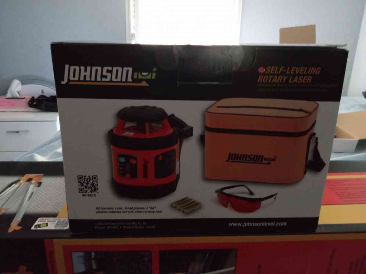 Johnson rotary laser level - Stockton, California - FleaMarketBay
