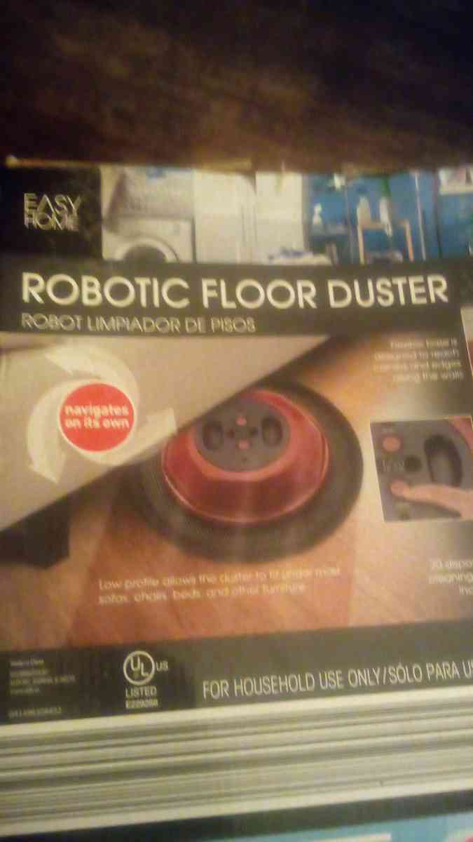 10 dollars Robotic floor duster  20 dusters  navigates on it - Buffalo, New York